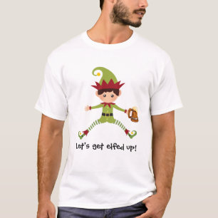 T-shirt Elf, on se lasse de Noël drôle