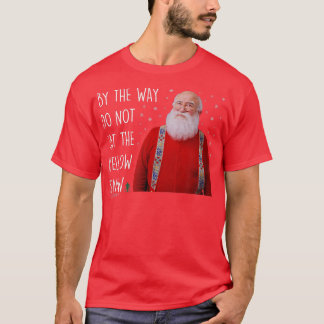 T-shirt Elf Père Noël Neige Jaune