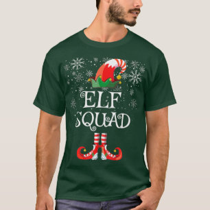 T-shirt Elf Squad Chemise Cadeau Drôle Famille Corresponda