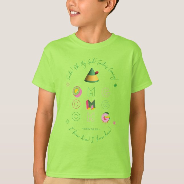 T-shirt Elf the Movie | PÈRE NOËL OMG (Devant)