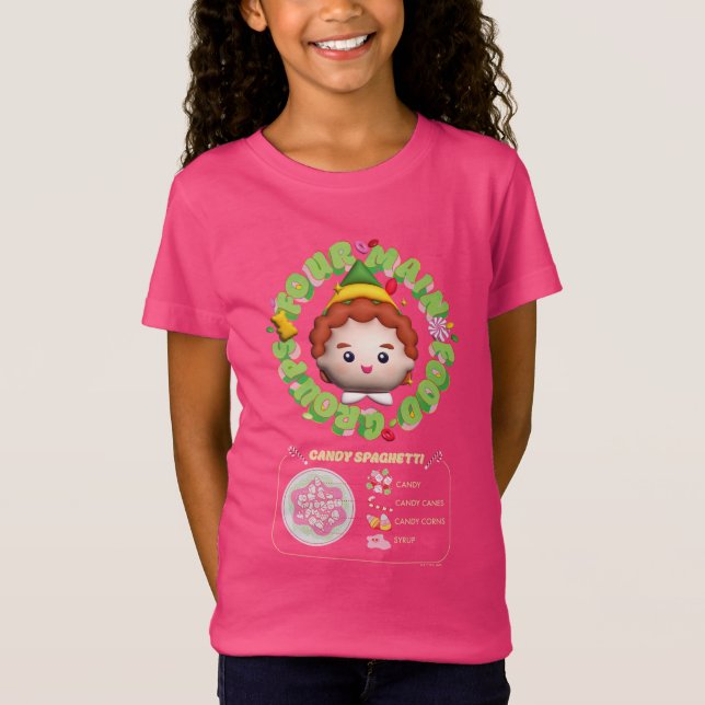 T-Shirt Elf the Movie | Quatre groupes principaux (Devant)