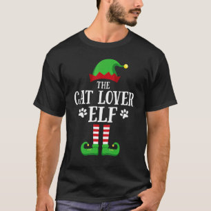 T-shirt Elfe amateur de chats, groupe familial assorti, Pa