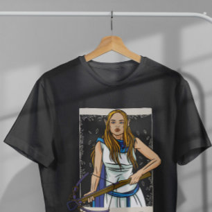 T-shirt Elfe Avec Balle De Caractère Rpg