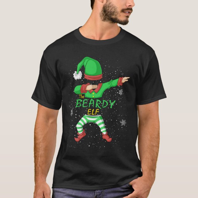 T-shirt elfe barbu (Devant)