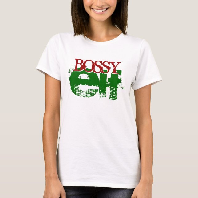 T-shirt elfe BOSSY (Devant)
