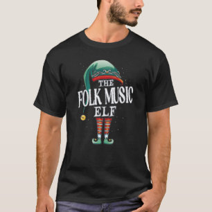 T-shirt Elfe de musique folklorique Groupe de Noël Xmas So
