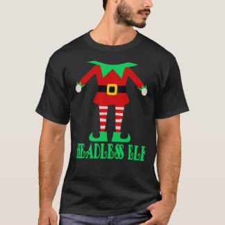 T-shirt elfe de Noël - elfe sans tête - corps