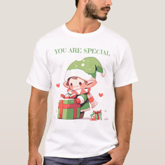 T-shirt elfe de Noël - Vous êtes spécial