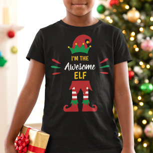 T-Shirt Elfe Incroyable Équipe de lutins de Noël personn