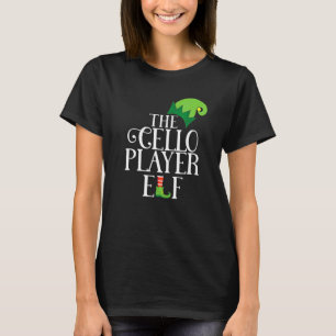 T-shirt Elfe Joueur de Violoncelle Groupe de Famille Assor