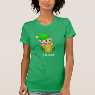 T-shirt Elfe mignon & Texte personnalisé