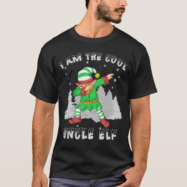 T-shirt elfe oncle (Devant)