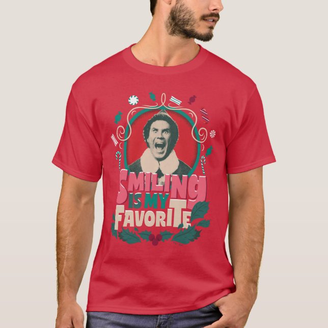 T-shirt Elfe - Sourire est mon préféré (Devant)