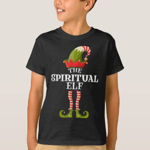 T-shirt Elfe spirituel drôle Noël jumelé famille
