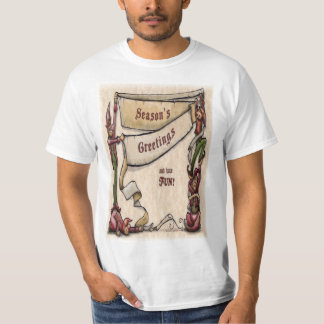 T-shirt Elfes - Bonnes Fêtes