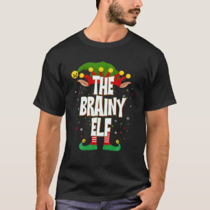 T-shirt Elfes Groupe Le Noël Elfe Intelligent