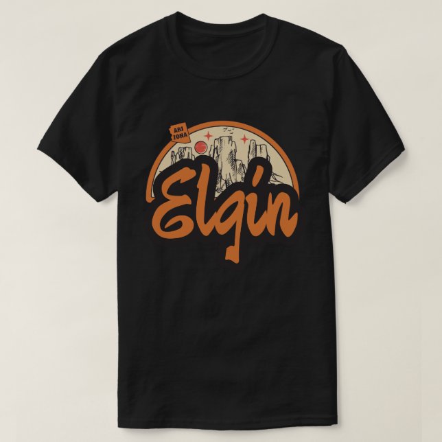 T-shirt Elgin, Arizona (Design devant)