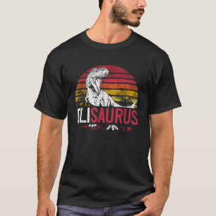 T-shirt Eli Saurus Funny Dinosaure personnalisé T Rex Nom