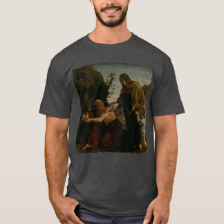 T-shirt Elijah Receiving Bread from the Widow of Zarephath