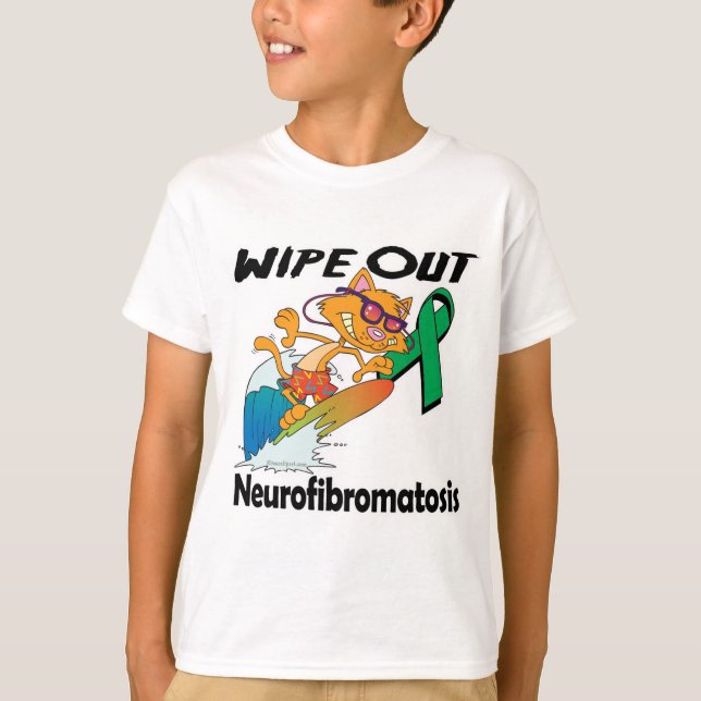 T-shirt Éliminer la neurofibromatose (Devant)