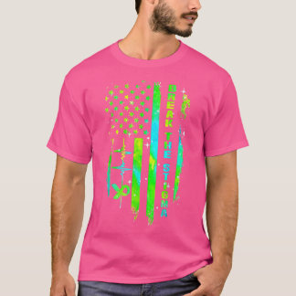 T-shirt Éliminer Le Indicateur Stigma De Sensibilisation À