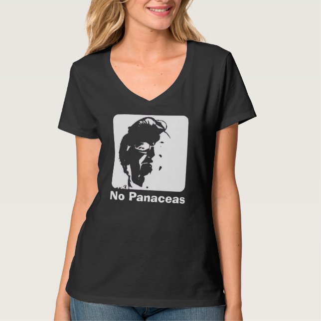 T-shirt Elinor Ostrom "No Panaceas" Tee Shirt (Devant)