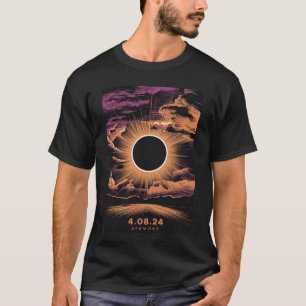 T-shirt Élipse solaire totale du Vermont