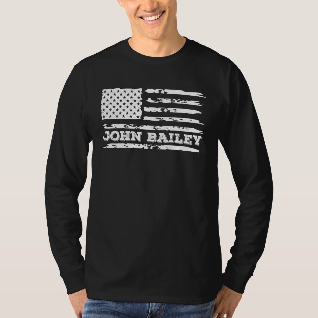 T-shirt Élire John Bailey comme représentant de l'État Géo (Devant)
