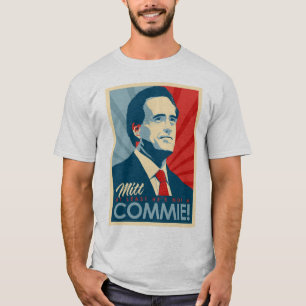 T-shirt Élisez Mitt Romney pour le Président Not un coco