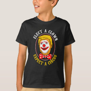 T-shirt Élisez un clown attendent un cadeau de cirque
