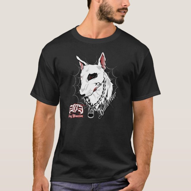 T-shirt ElitE Bull Terrier - Style Hunter (Devant)