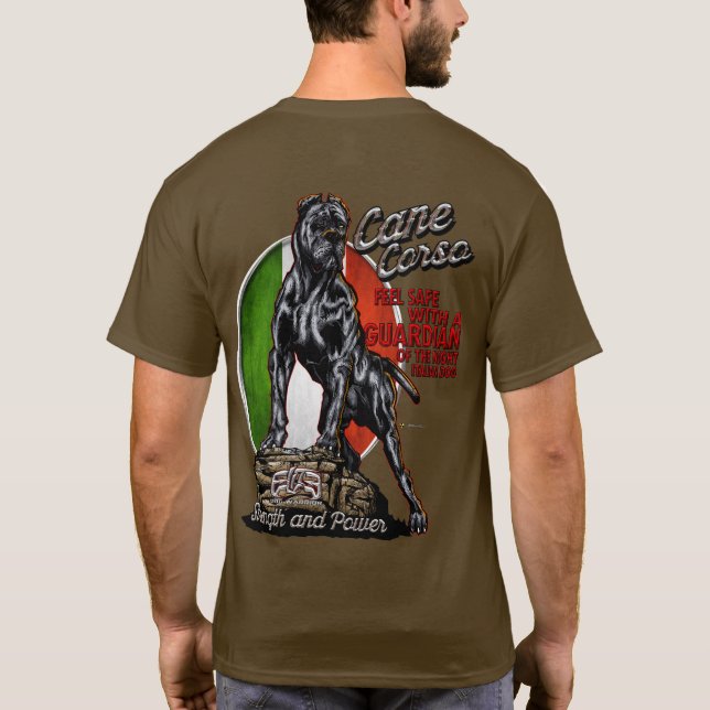 T-shirt ÉLITE Cane Corse Guradian (Dos)