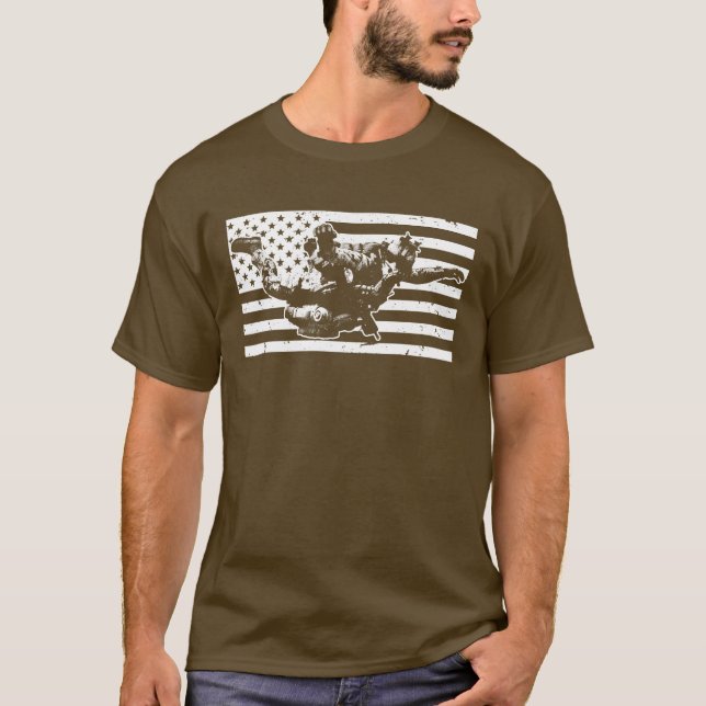 T-shirt Elite Paratroopers: US Army Airborne (Devant)