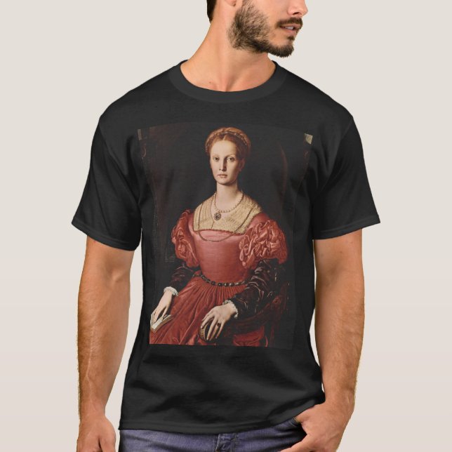 T-shirt Elizabeth Bathory Portrait (Devant)