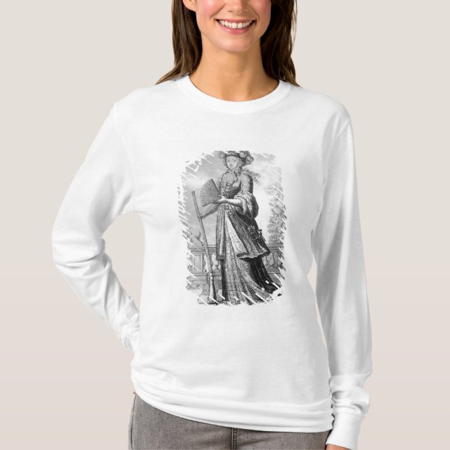 T-shirt Elizabeth Charlotte du Palatinat (Devant)