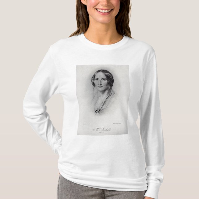 T-shirt Elizabeth Cleghorn Gaskell (Devant)