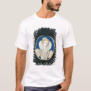 T-shirt Elizabeth I, portrait miniature, (non fini)