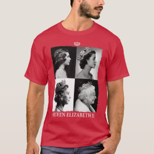 T-shirt Elizabeth II Vive la Reine