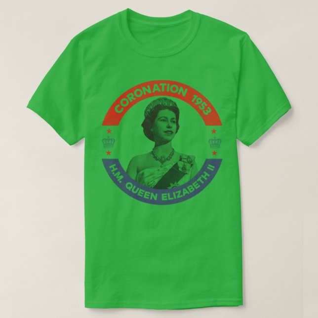 T-shirt Elizabeth Vintage 1953 (Design devant)