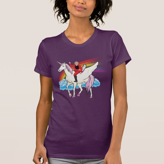 T-shirt Elizabeth Warren magique (Devant)