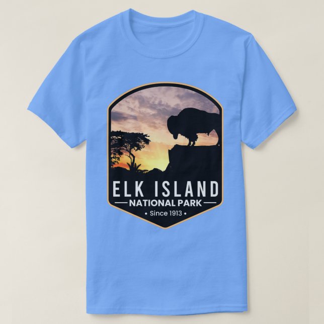 T-shirt Elk Island National Park 6 (Design devant)