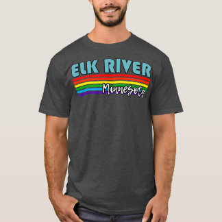 T-shirt Elk River Minnesota Pride Elk River LGBT Cadeau LG