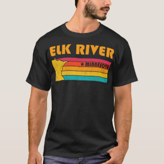 T-shirt Elk River Minnesota Souvenir Vintage