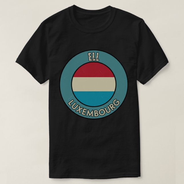T-shirt Ell, Luxembourg (Design devant)