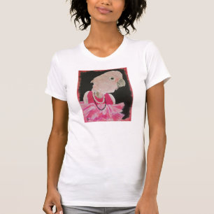 T-shirt Ella assez dans la pièce en t rose