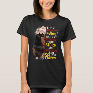 T-shirt Elle A Fait Un Whischot En Retour Je Suis La Tempê