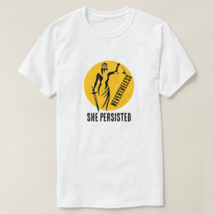 T-shirt "Elle A Persisté" & Lady Justice