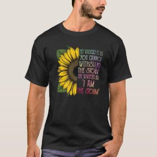 T-shirt Elle A Whischoté Je Suis La Tempête Mignonne femme