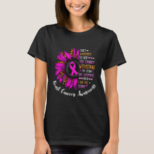 T-shirt Elle A Whischoté Je Suis Le Cancer Du Sein De La 