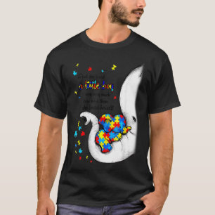 T-shirt Elle Aimait Un Petit Garçon Baby Elephant Autisme